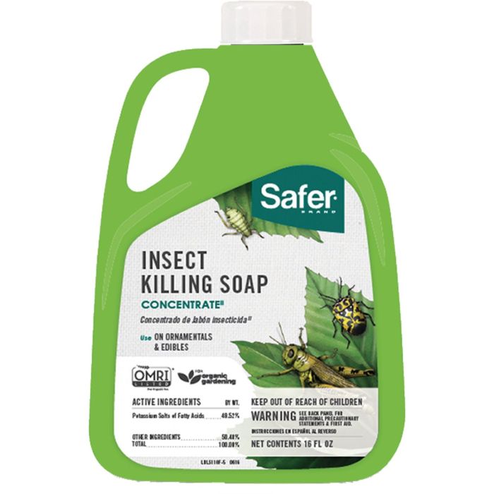 Safer 16 Oz. Concentrate Insecticidal Soap Insect Killer