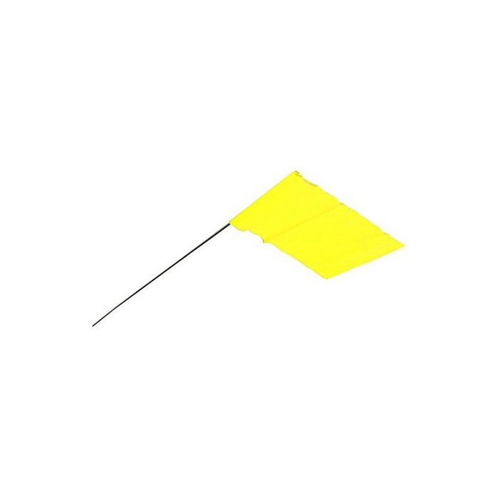 100pk Yellow Stake Flag