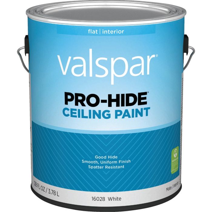 Valspar Pro Hide Ceiling Paint, White, 1 Gal.