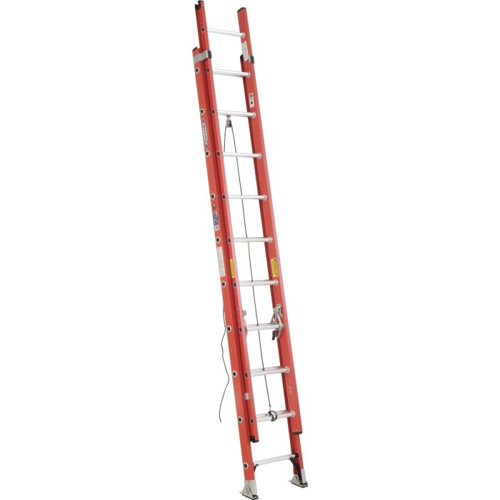 20' Orng Fbrgl Ext Ladder