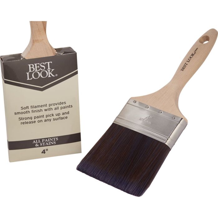 4" Flat Paint Brush