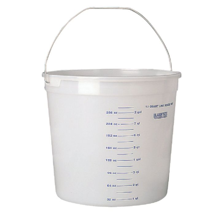 10qt Clr Measure Pail