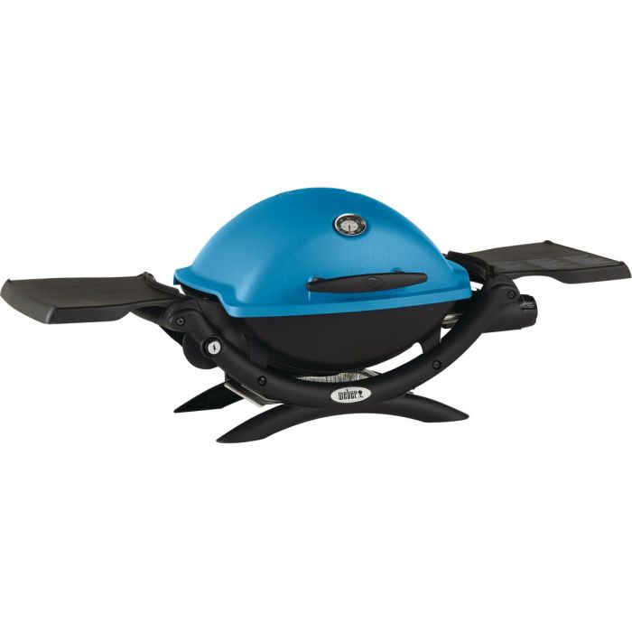 Weber Q 1200 1-Burner Blue 8,500-BTU LP Gas Grill