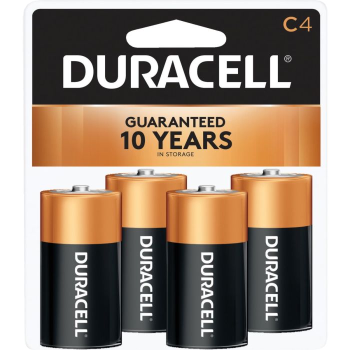 4pk C Alkaline Battery