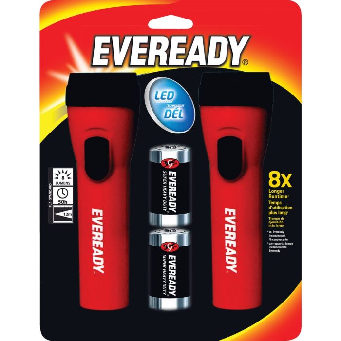 Led W/Battery Flashlight