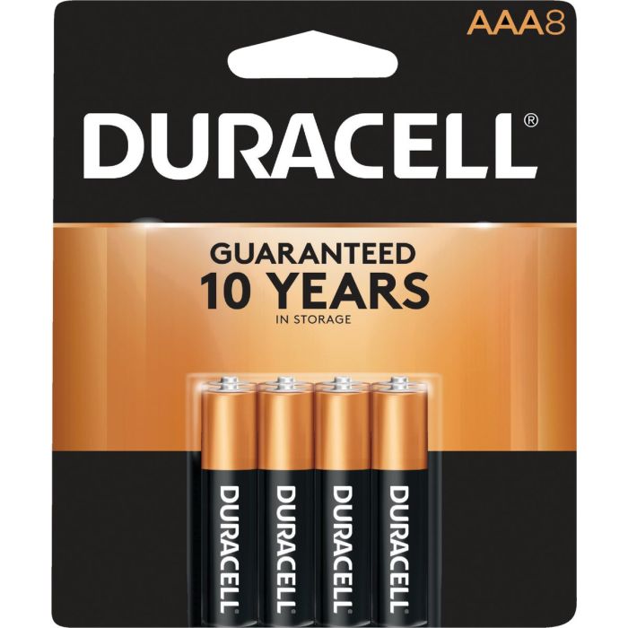 Duracell CopperTop AAA Alkaline Battery (8-Pack)