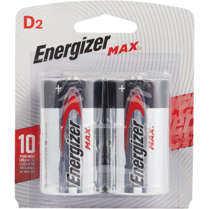 2pk D Alkaline Battery