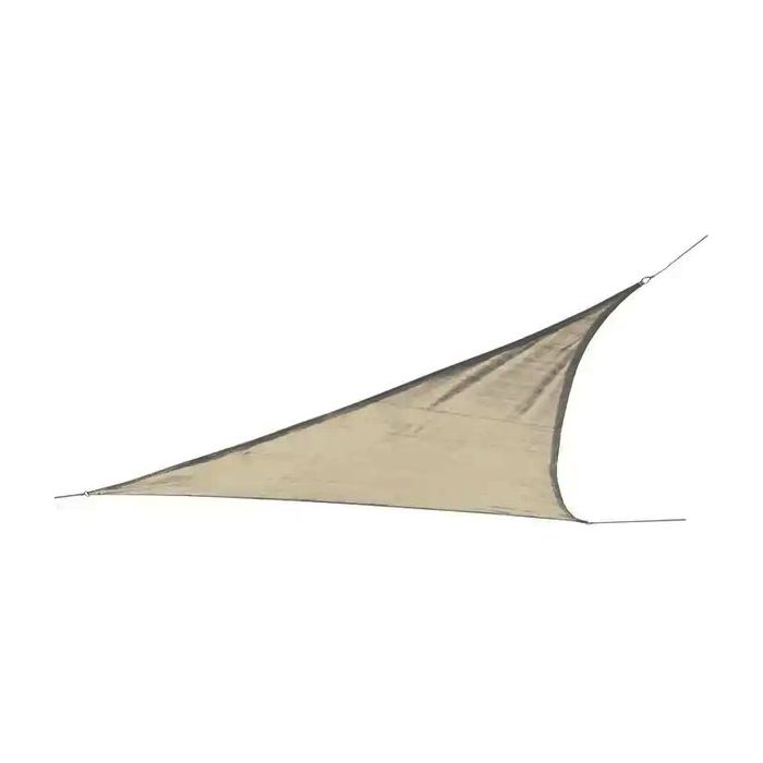 16' Cream Triangle Shade Sail