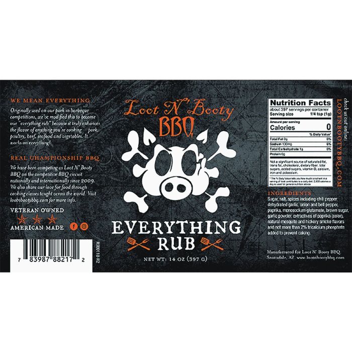 Loot N' Booty 14 Oz. Everything Rub