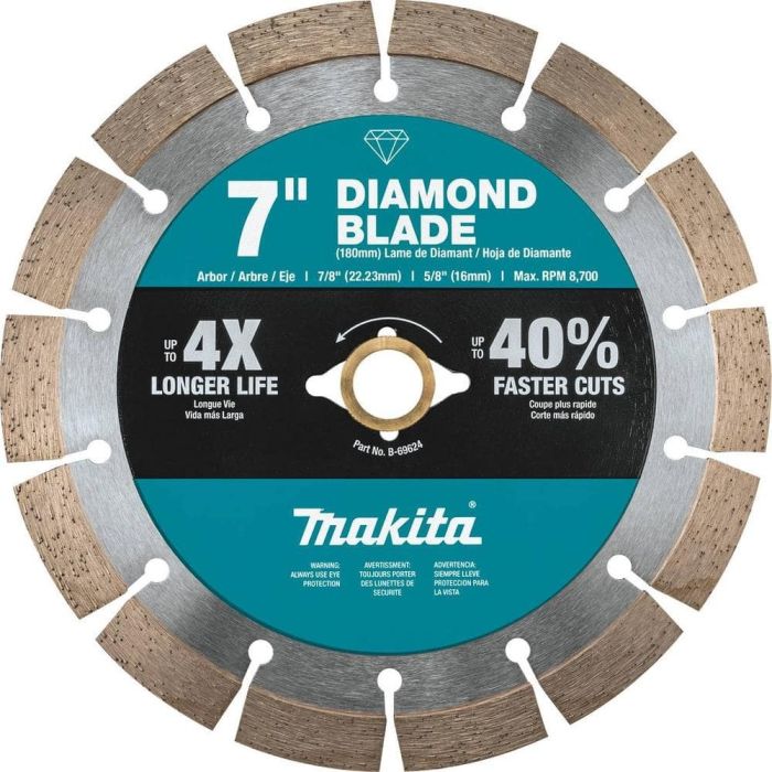 Image of MAKITA 7"DIAMOND SEGMENTED