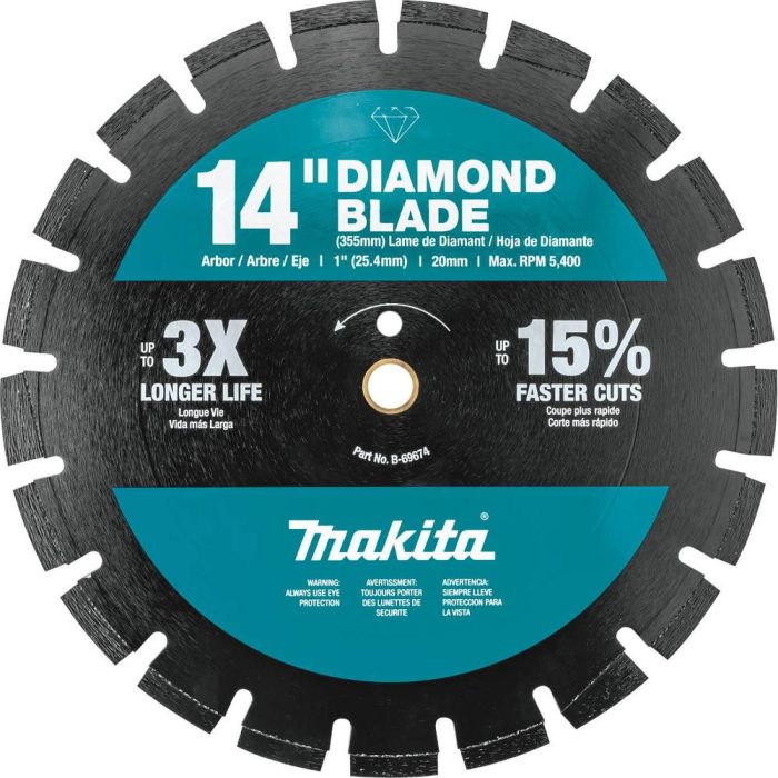 Makita 14"diamond Segmented