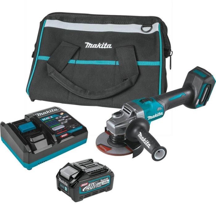 Image of MAKITA XGT 40V GRINDER KIT