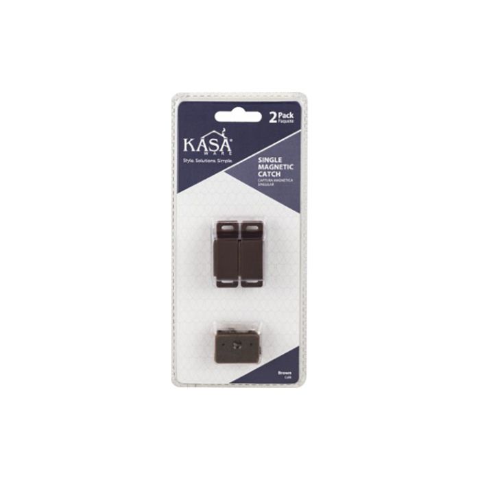 Image of MAGNETIC CATCH BROWN 2pk