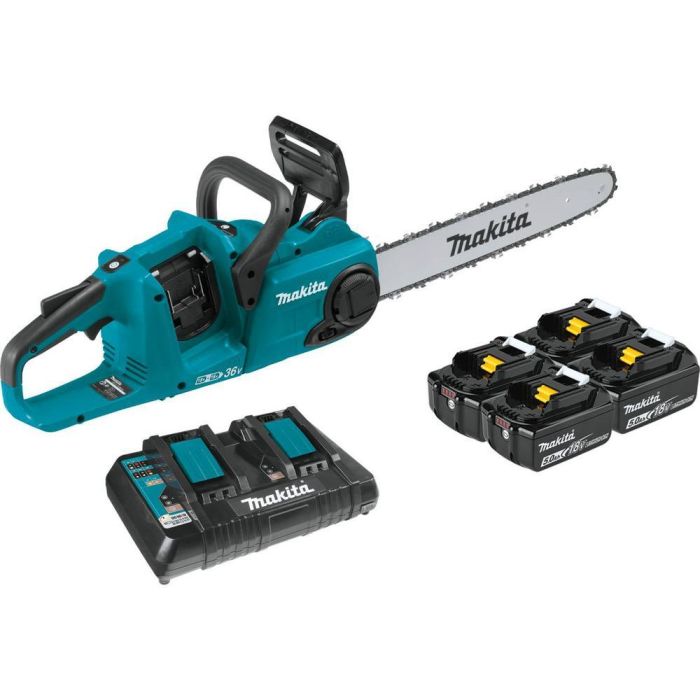 Image of MAKITA CHAINSAW 16" 5AH*4