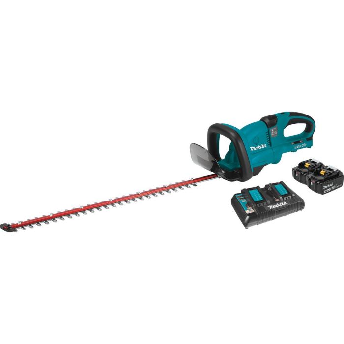 36V (18V X2) LXT® 25-1/2" Hedge Trimmer Kit, dual port charger (5.0Ah)