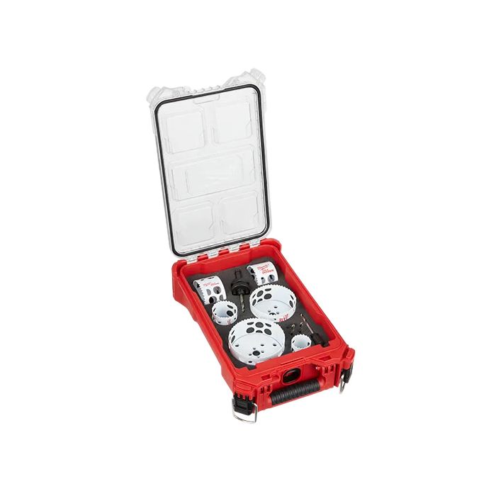 Image of HOLE DOZER™ Bi-Metal Hole Saw Kit with PACKOUT™ Compact Organizer - 10PC