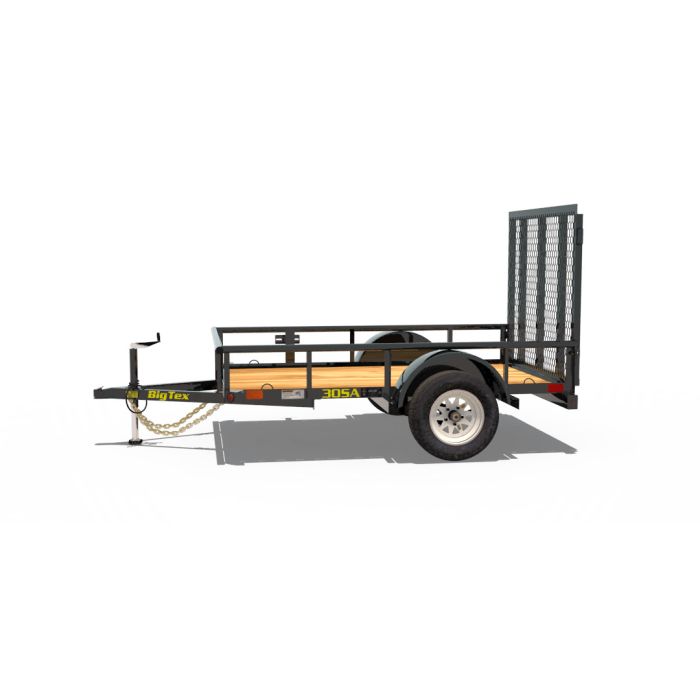 Image of 5' X 8' Trailer Big Tex Trailer 30SA Rental