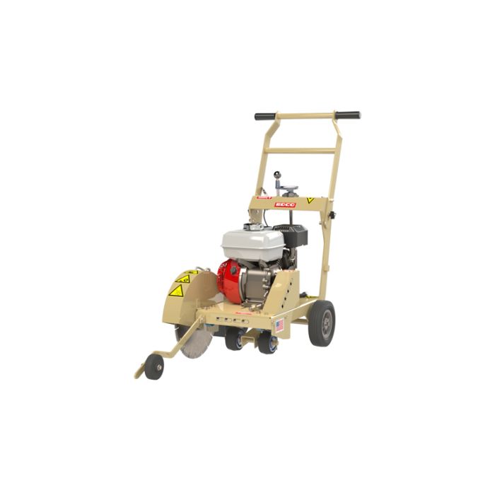 14" Compact Walk Behind Concrete Saw Edco KL-14 Rental