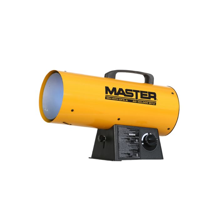 Forced Air Propane Heater 60k BTU Master MH-60V-GFA Rental