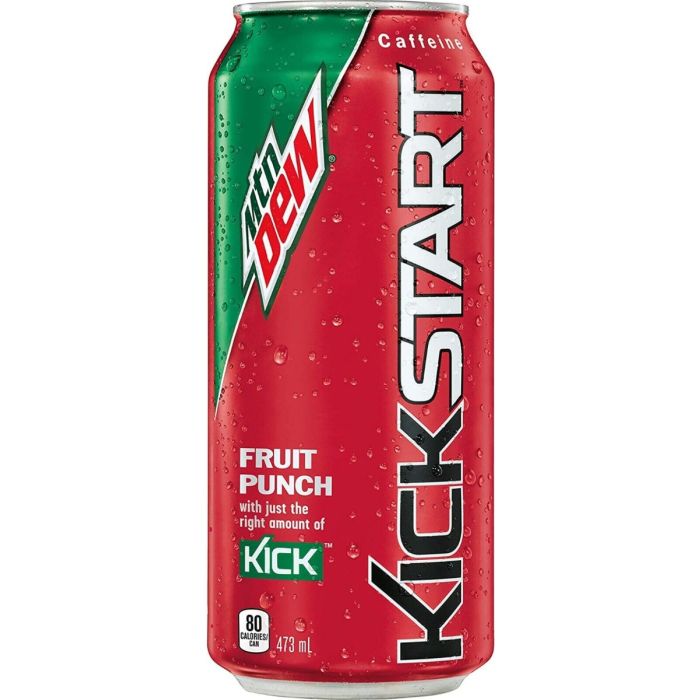 Mt Dew Kickstart Punch