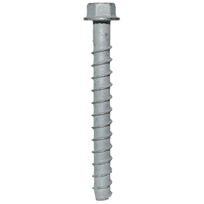 Image of Simpson Strong-Tie THD37400HMG Titen HD® 3/8 in. x 4 in. Mechanically Galvanized Heavy-Duty Screw Anchor (50-Qty)