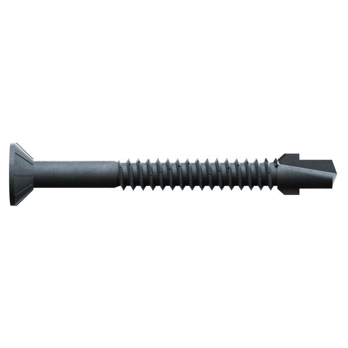 Image of Simpson Strong-Tie TBP1460R50 Strong-Drive® TB WOOD-TO-STEEL Screw — #14 x 2-3/8 in. Black Phos. (50-Qty)