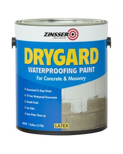 1 Gal Zinsser 272170 White Drygard Waterproofing Paint