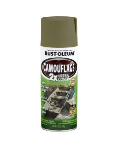 12 Oz. Rust-Oleum 279176 Army Green Specialty 2X Camouflage Spray Paint