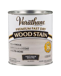 1 Qt Rust-Oleum 297424 Antique White Varathane Premium Fast Dry Wood Stain