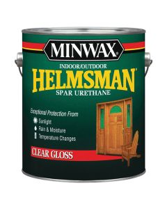 1 Gal Minwax 13200 Clear Helmsman Indoor/Outdoor Spar Urethane, Gloss