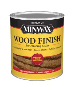 1 Qt Minwax 70008 Early American Wood Finish Oil-Based Wood Stain