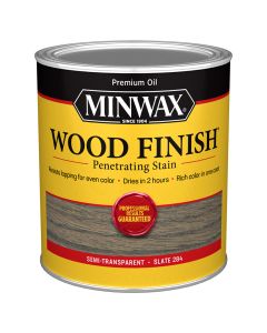 1 Qt Minwax 701064444 Slate Wood Finish Oil-Based Wood Stain