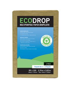 9' x 12' Trimaco 2101 EcoDrop Paper Dropcloth