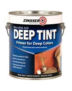 1 Gal Zinsser 02031 Tint Base Bulls Eye 1-2-3 Water-Based Stain Blocking Primer/Sealer