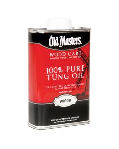 1 Pt Old Masters 90008 Old Masters 100% Pure Tung Oil
