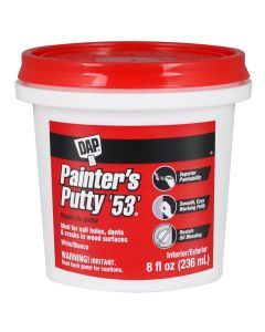 1/2 Pt Dap 12240 White #53 Painter's Putty Professional Painter’s Putty
