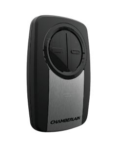 Chamberlain Original Clicker 2-Button Stainless Steel Universal Garage Door Remote Control