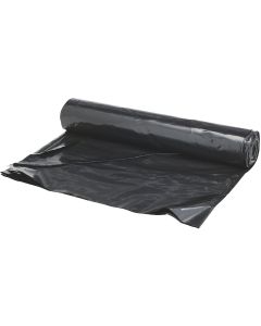 Coverall 15 Ft. X 25 Ft. Black 4 Mil. Plastic Sheeting