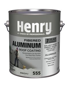 Henry 1 Gal. Fibered Aluminum Roof Coating