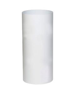 Spectra Metals 24 In. x 50 Ft. White Painted Aluminum Trim Coil