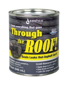 Through The Roof! 1 Qt. VOC Clear Cement & Patching Sealant
