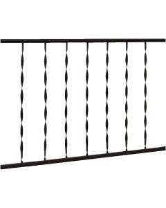 Gilpin Windsor 32 In. H. x 6 Ft. L. Wrought Iron Railing