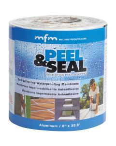 MFM Peel & Seal 6 In. X 33.5 Ft. Aluminum Roofing Membrane