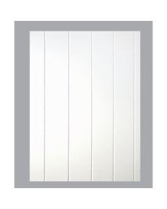 DPI 4 Ft. x 8 Ft. x 3/16 In. White Dover V-Groove Wall Paneling
