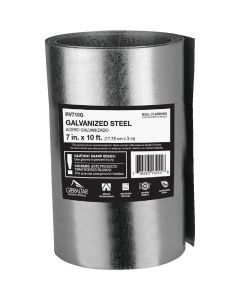 NorWesco 7 In. x 10 Ft. Mill Galvanized Roll Valley Flashing