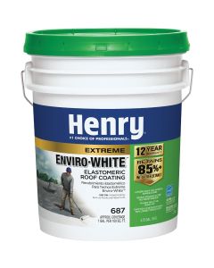 Henry Enviro-White 5 Gal. Acrylic Elastomeric Roof Coating