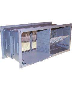 NorWesco 7-1/4 In. x 18-1/2 In. Adjustable Foundation Vent with Damper