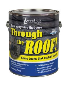 Through the Roof! 1 Gal. Clear Cement & Patching Sealant