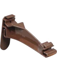 Amerimax 5 In. Traditional K-Style Brown Vinyl Hidden Gutter Hanger