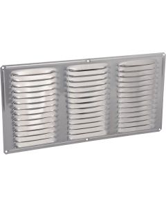 Air Vent 16 In. x 8 In. Mill Aluminum Under Eave Vent